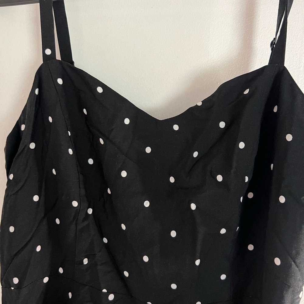 Medium polka dot summer dress